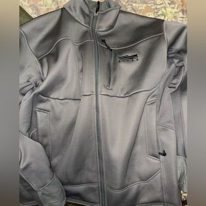 Grey Sitka Zip Up Jacket